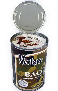 mre canned bacon real can 200 2