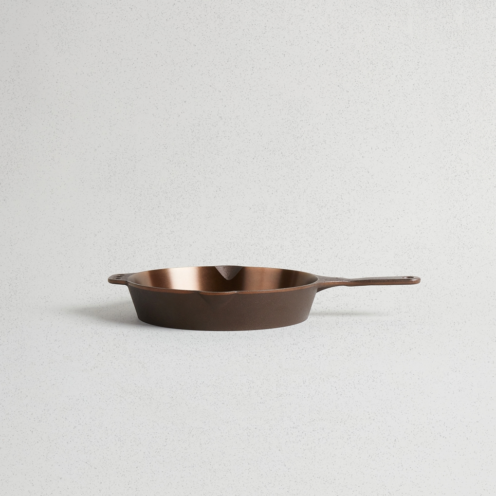 oven, grill, & fire safe cast iron skillet