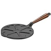 Heart pancake pan made in Sweden
