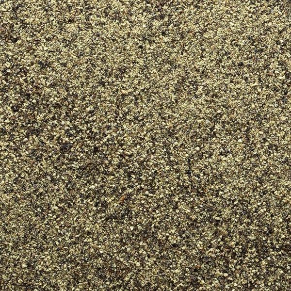 Organic black pepper, fine grind, bulk