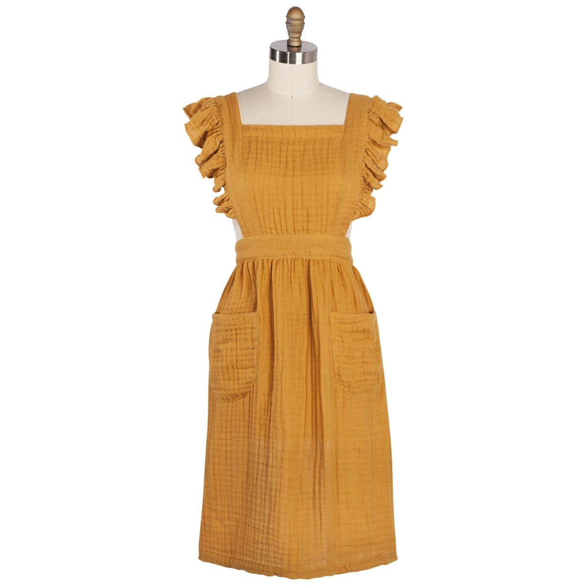 Yellow apron