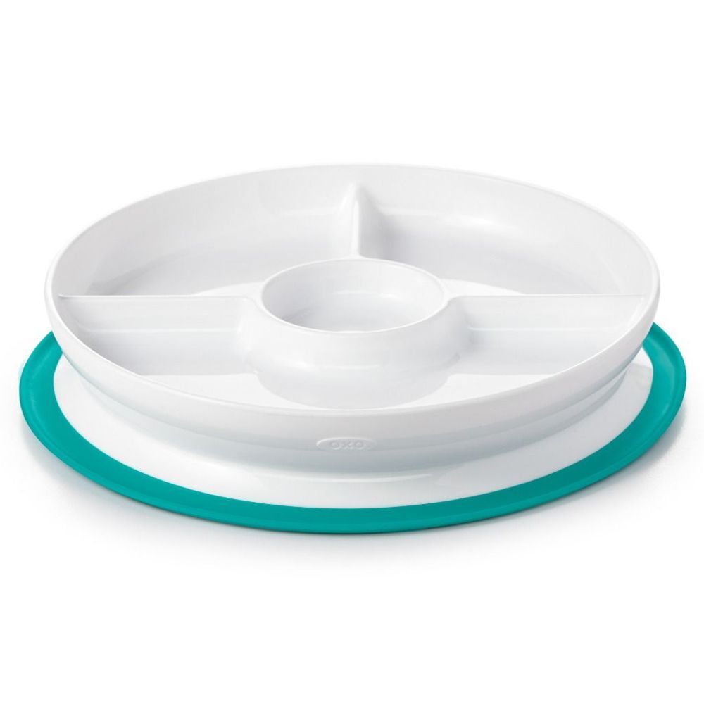 OXO Stick & Stay plate, teal