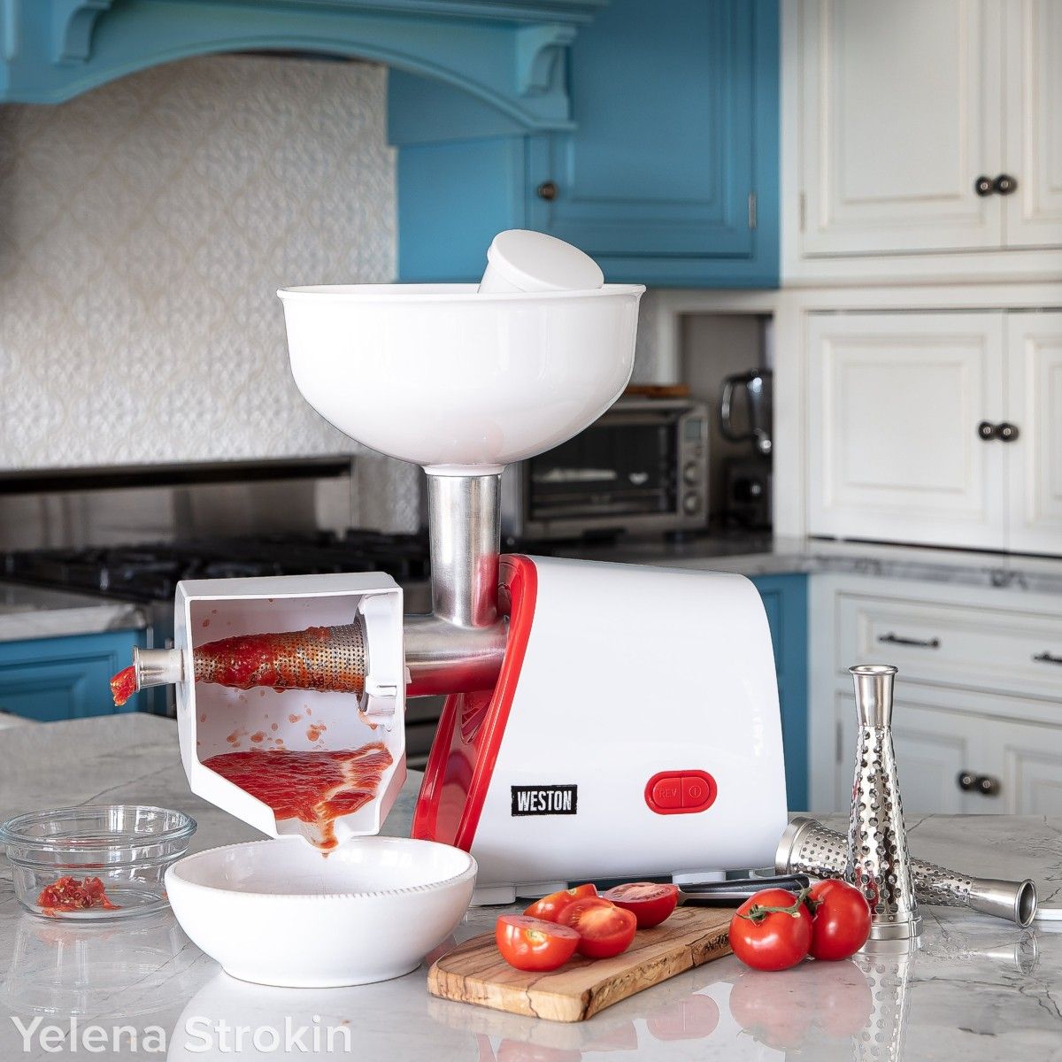 weston electric tomato strainer sauce 1200