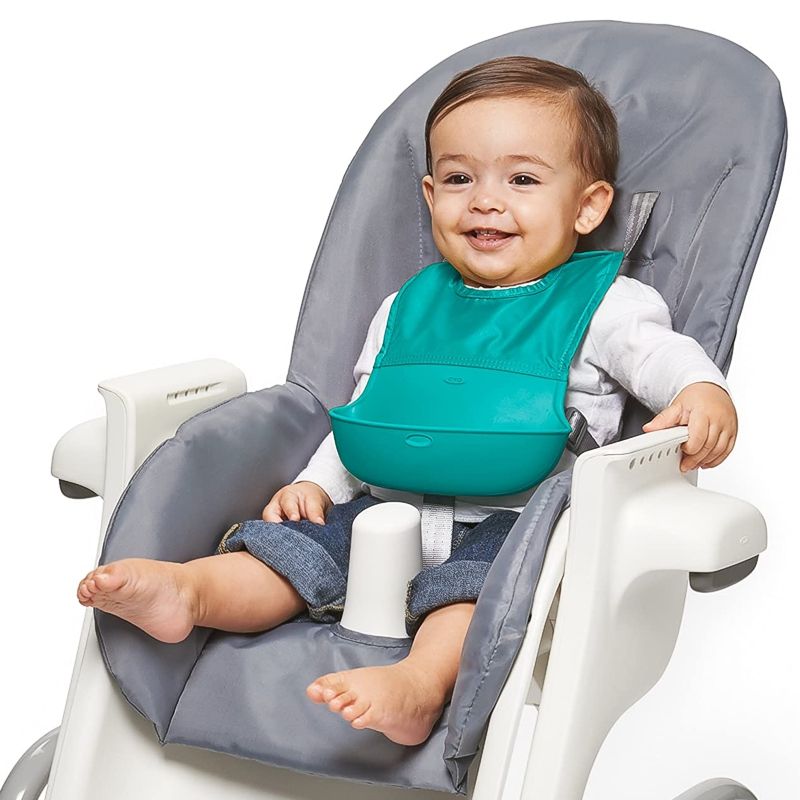 OXO Roll Up Bib, Teal