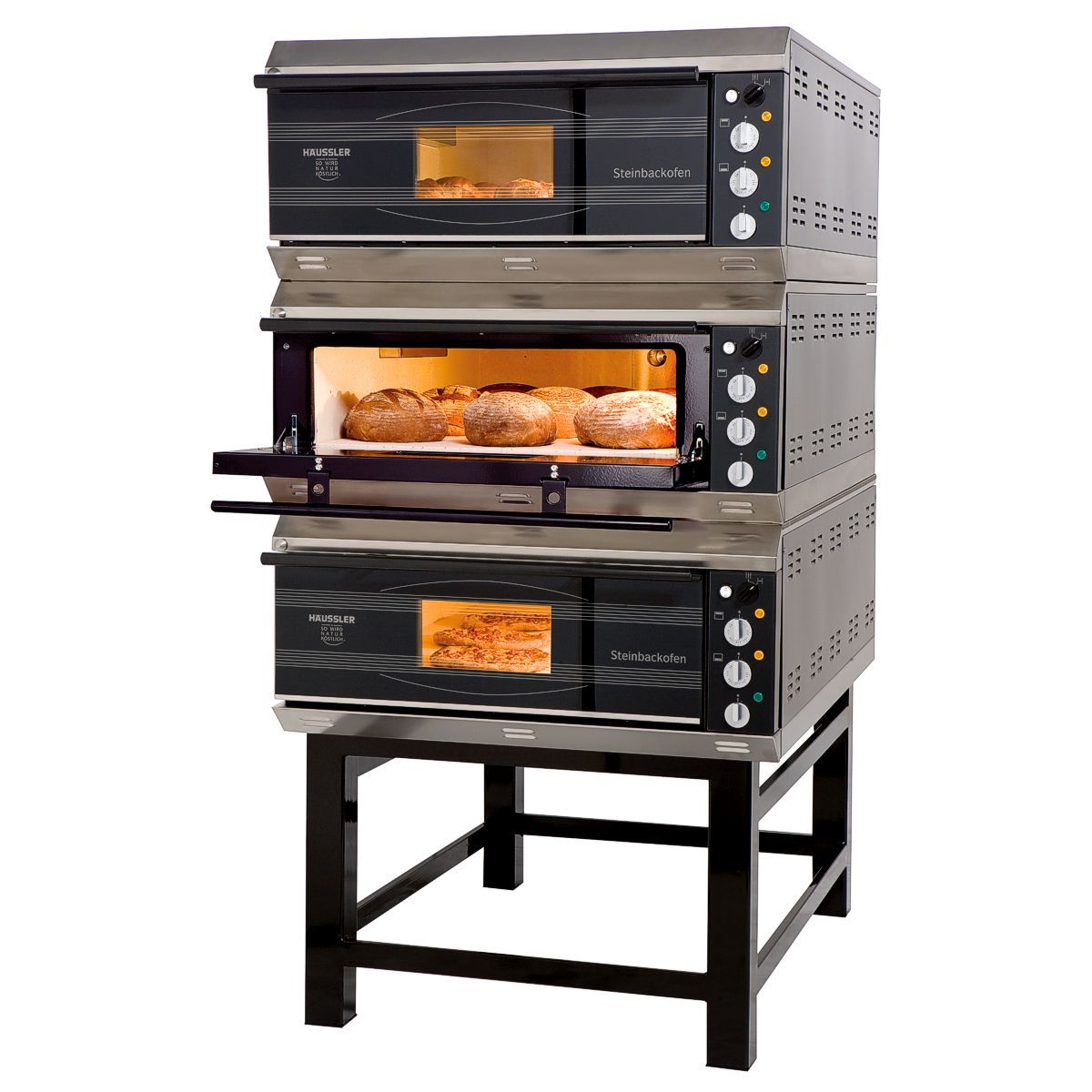 Häussler INO 2006, 3 stone ovens