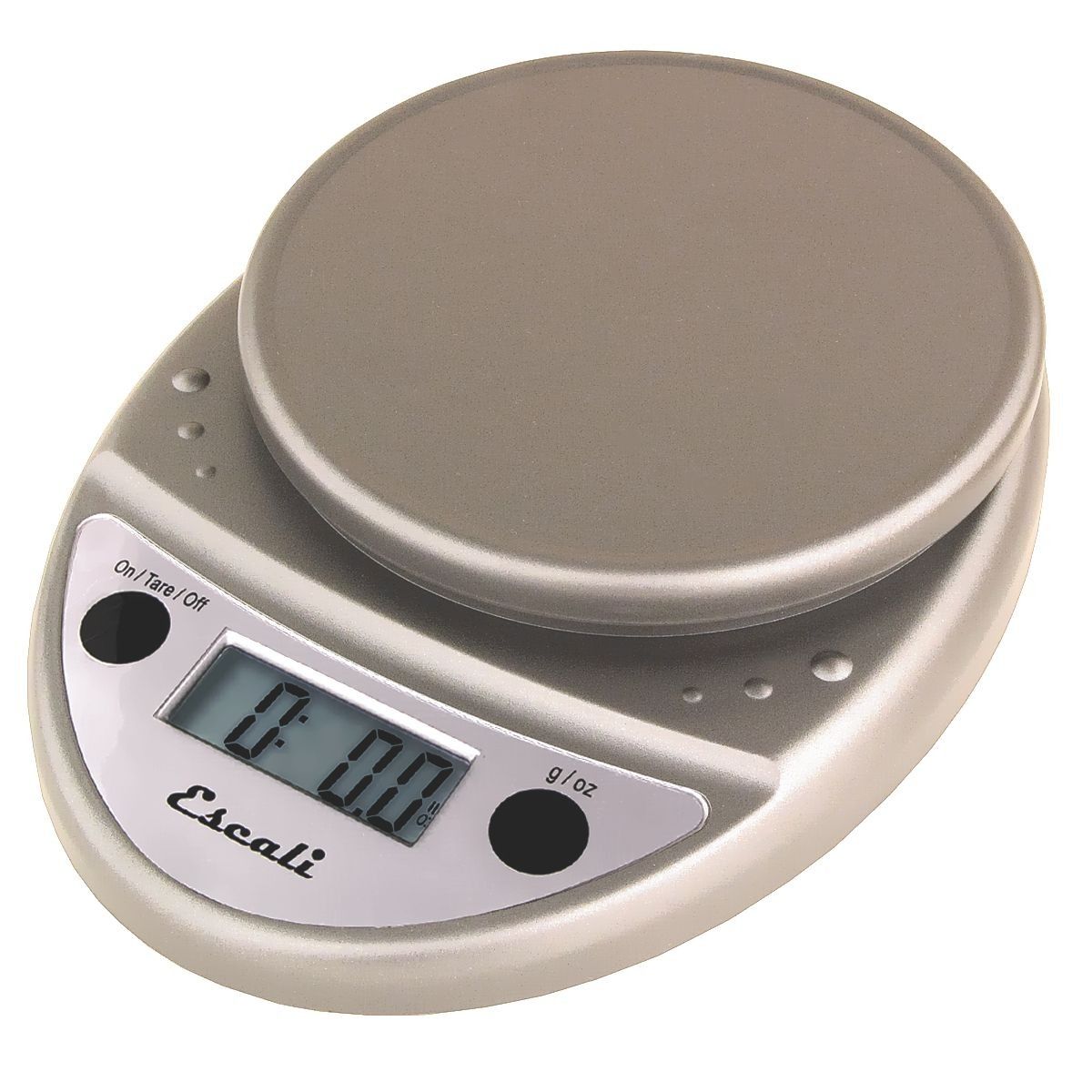 Escali Primo Digital Scale, metallic