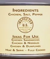 canned chicken ingredients 165