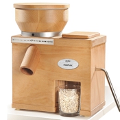 KoMo FidiFloc mill and hand crank oat flaker