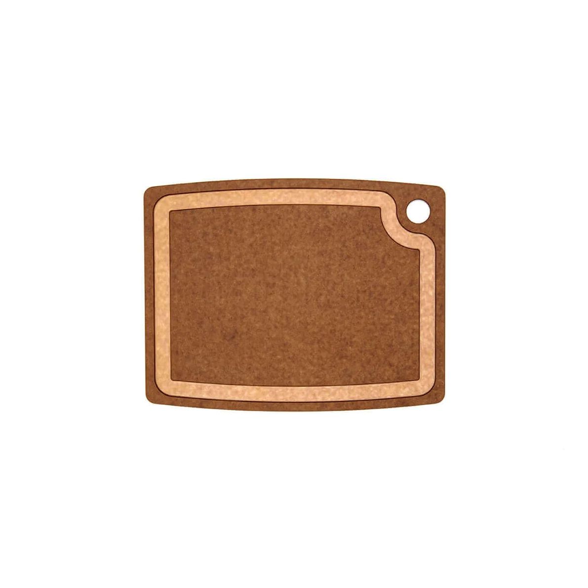 Gourmet Cutting Board, Nutmeg, 14.5 inch x 11.25 inch