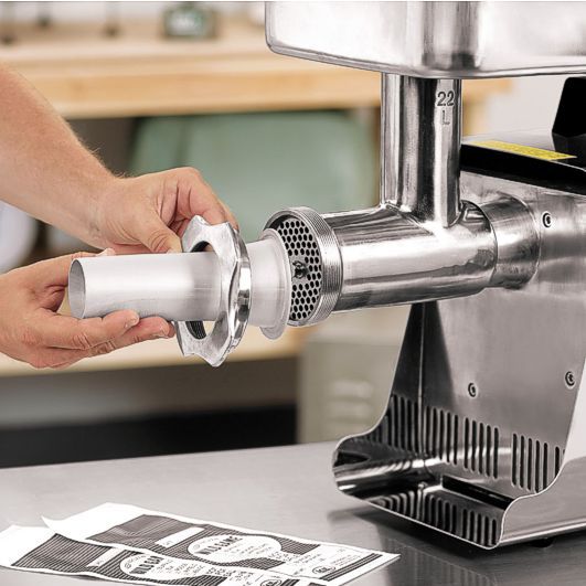 lem 2 inch aluminum stuff tube big bite grinder 531