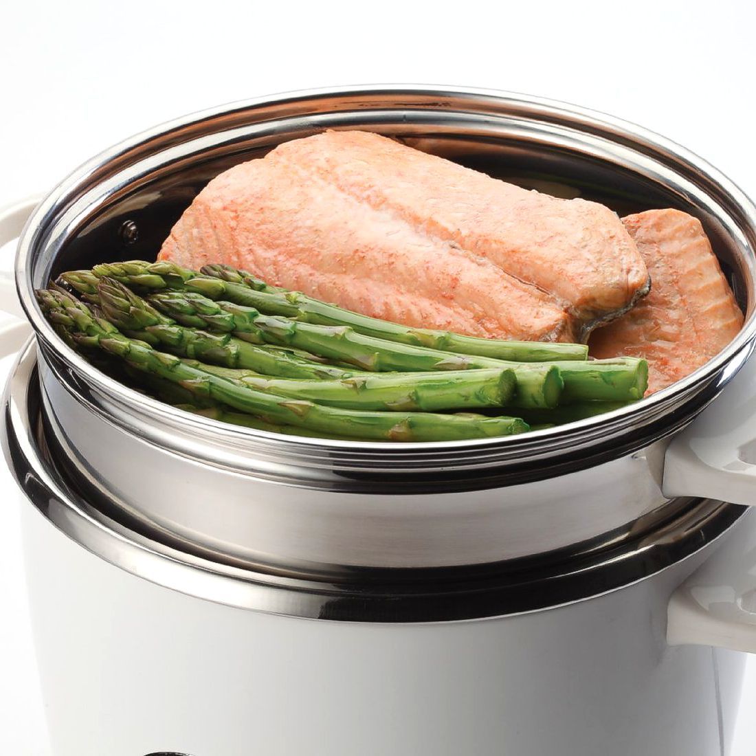 meat and vegetable stainless steel steam tray