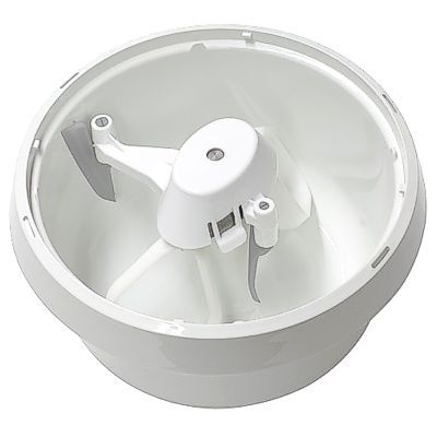 Bowl scraper for Bosch Universal mixer with cookie paddles