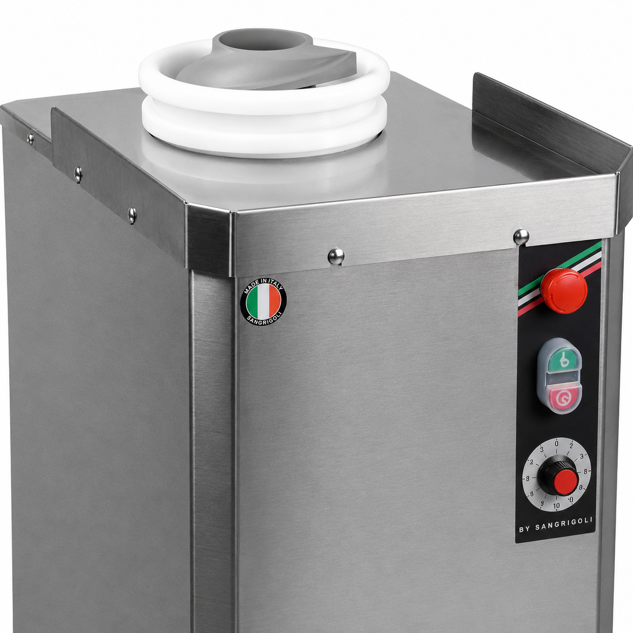 Variable speed Spiralmac dough rounder, controls