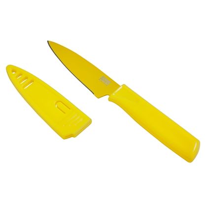 Kuhn Rikon Paring Knife Colori, 4 inch, Yellow