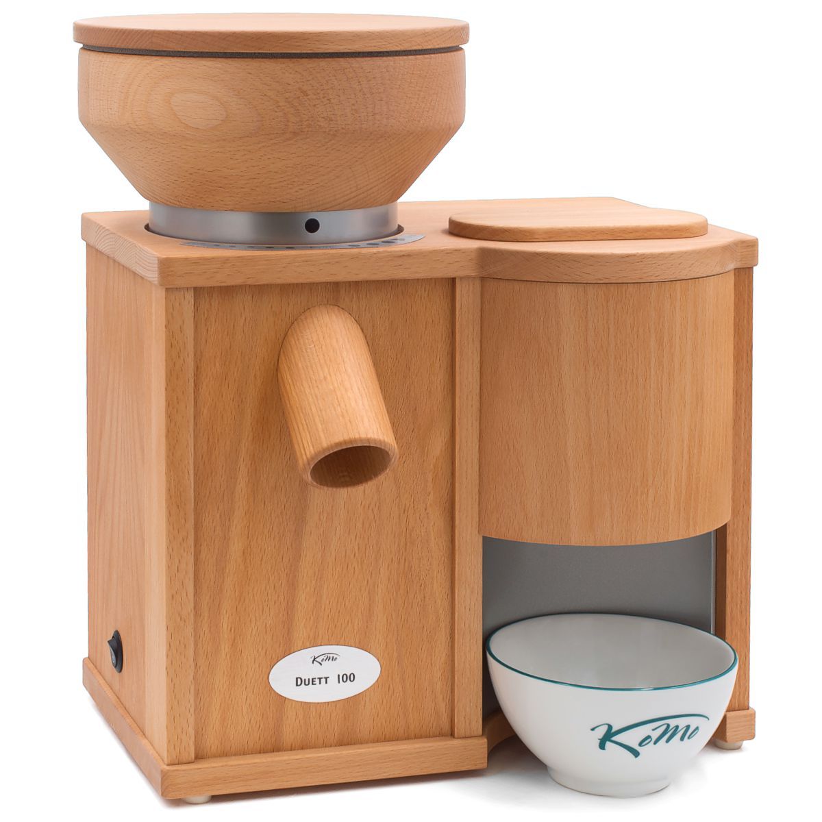 komo duett 100 grain mill flaker left 1200 1