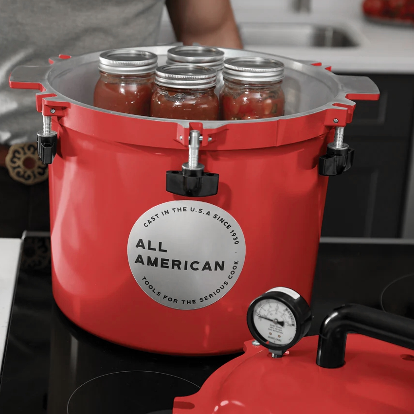 All American 1930 21.5 Qt Pressure Canner in Colors!