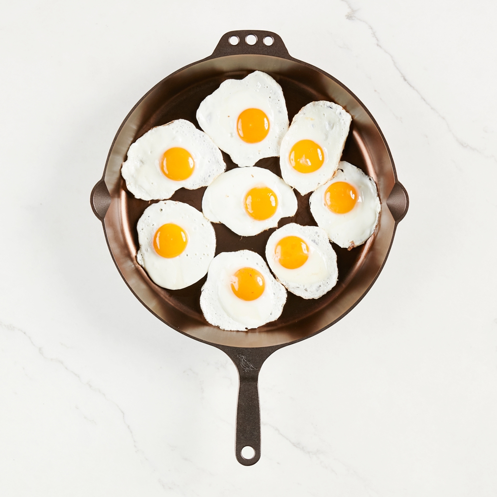 pre-seasoned cast iron skillet
