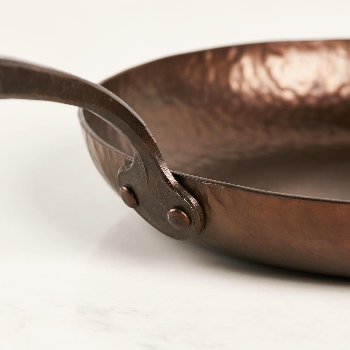Smithey Ironware Carbon Steel Deep Farmhouse Skillet, 12 inch