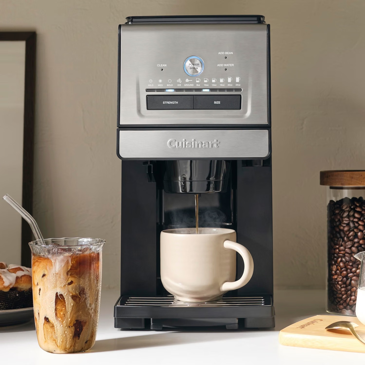 Coffee maker and grinder, DGB-30