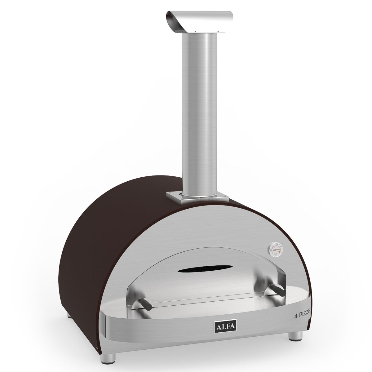 Alfa 4 Pizze Oven, left side
