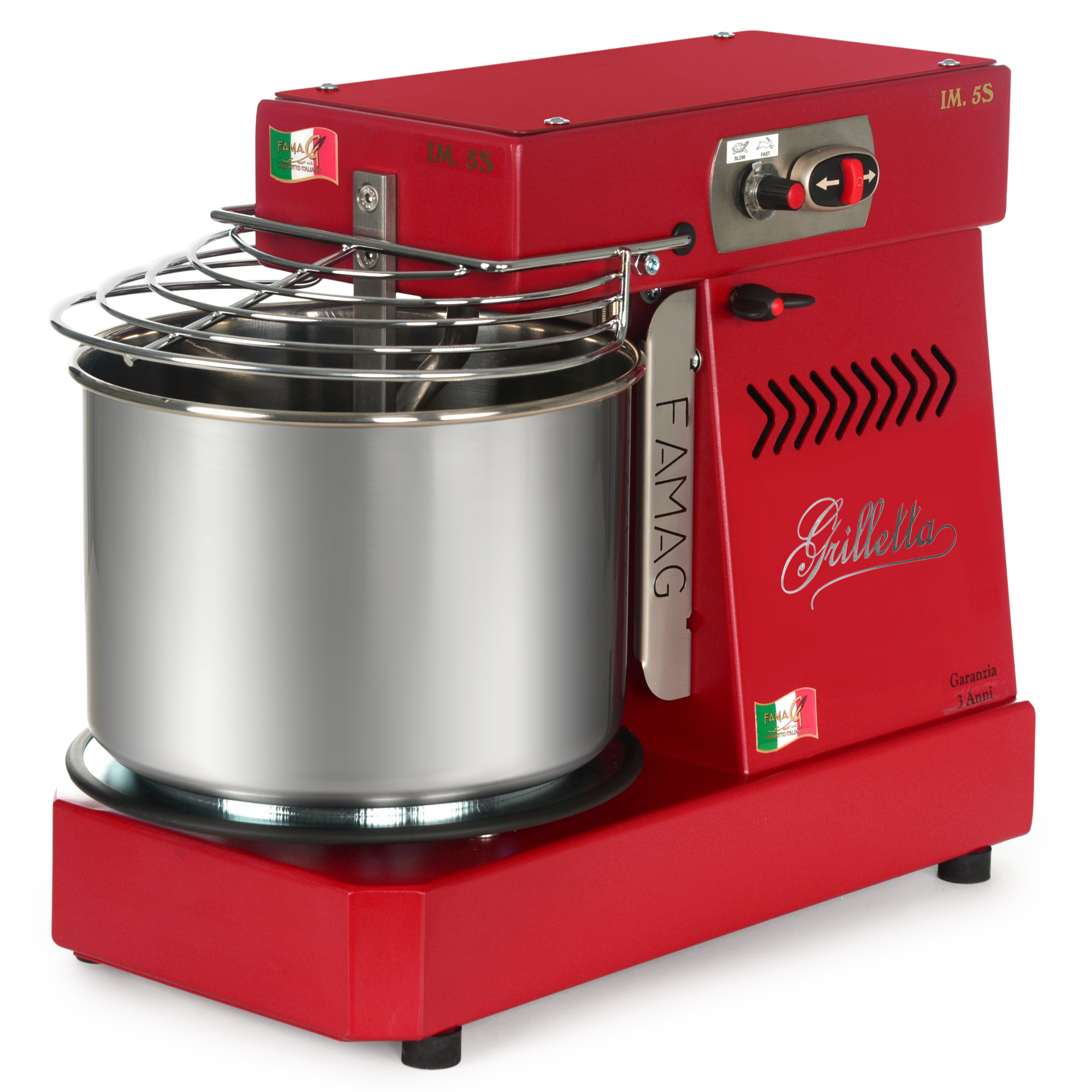 famag grilletta spiral dough mixer ruby 1200 3