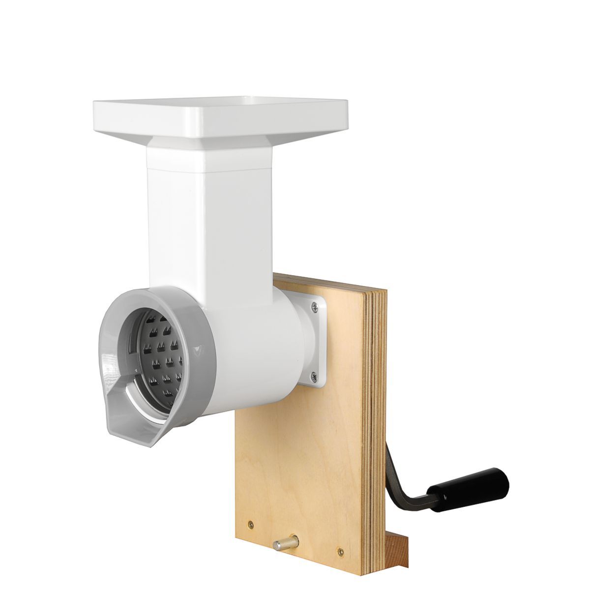 Family Grain Mill hand base with food processor