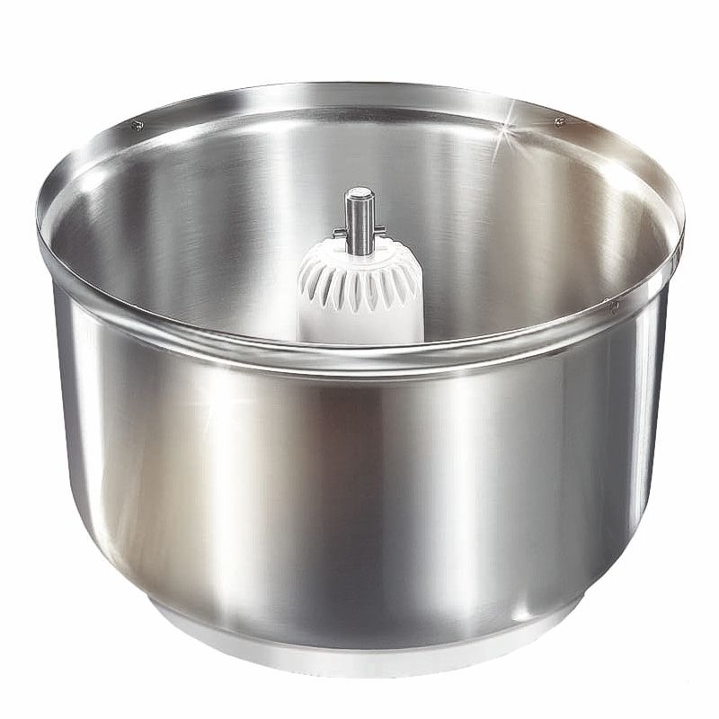 Stainless locking bowl for the Universal Plus mixer.