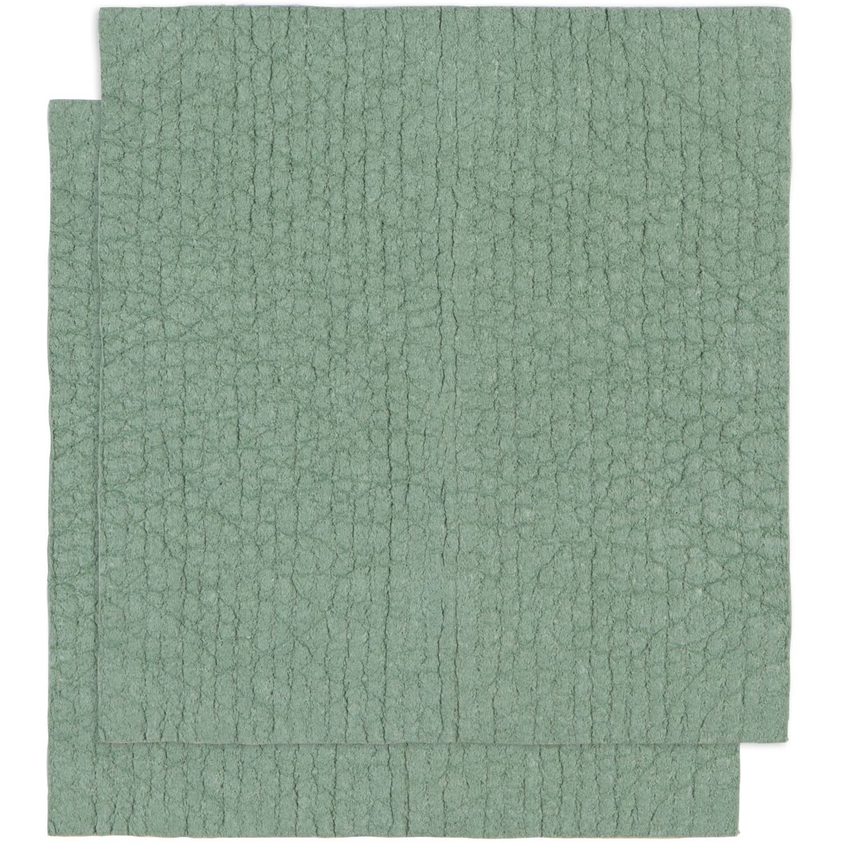 Swedish Dish Cloth, Solid, Set of 2 Elm Green