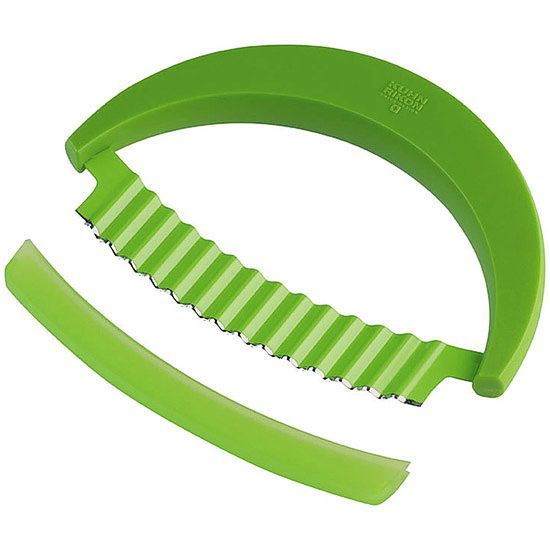 kuhn rikon krinkle knife green 550 2