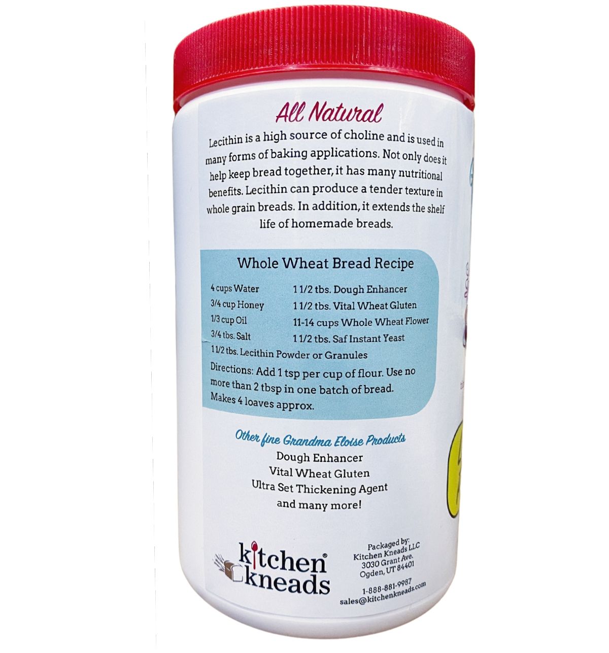 Lecithin powder bread recipe