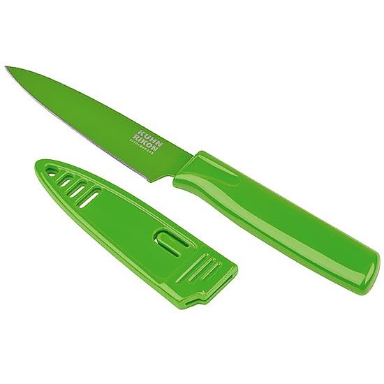 Kuhn Rikon Colori Paring Knife, Lime Green
