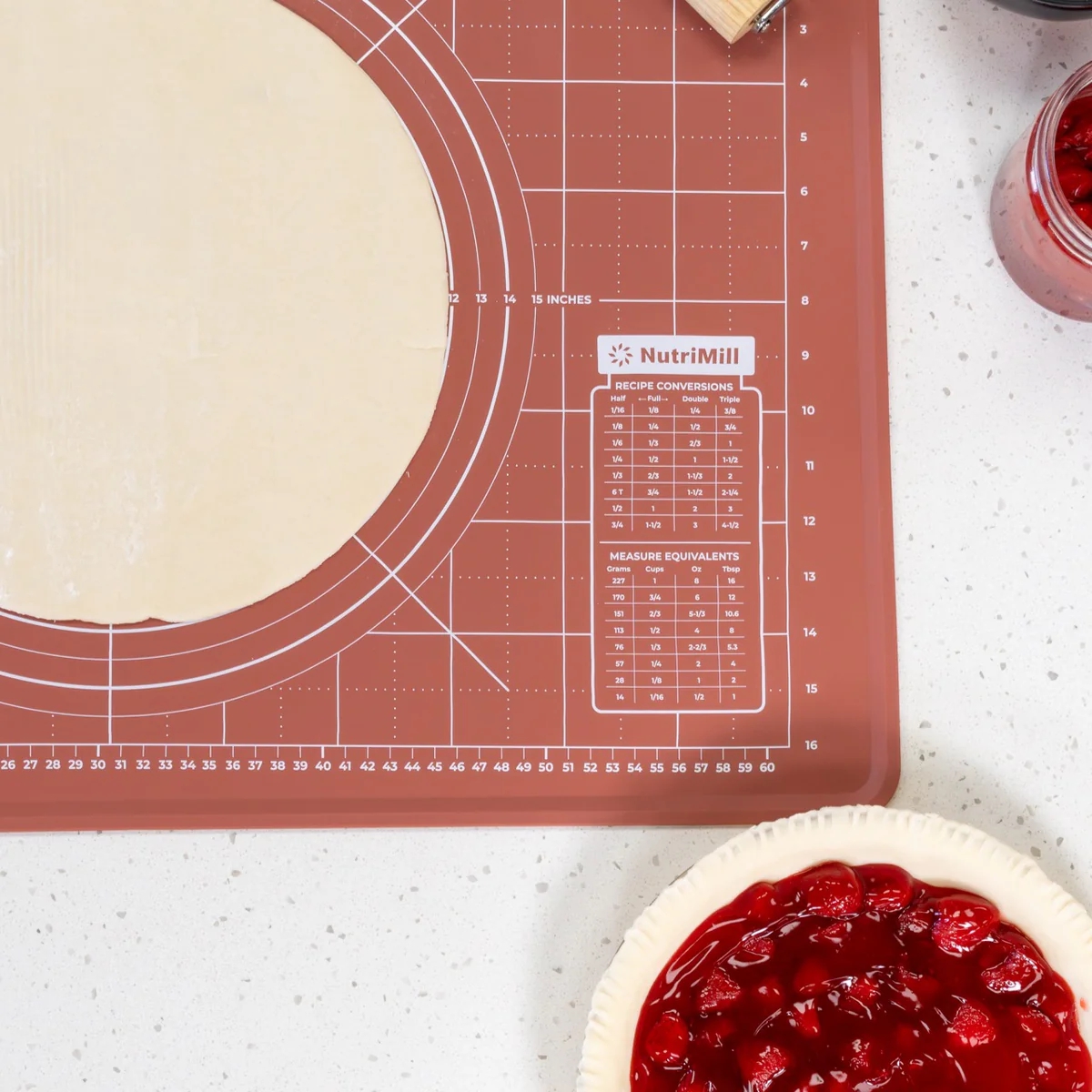 nutrimill large dough mat