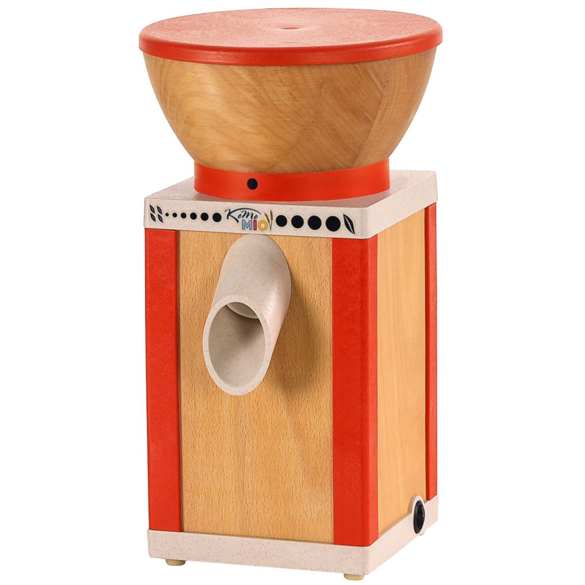 komo mio grain mill red trim left 1200 2 2