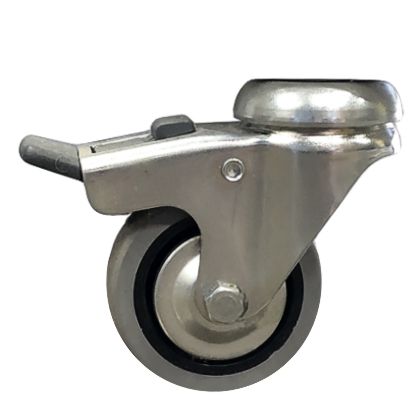 Famag Locking Caster, Gray