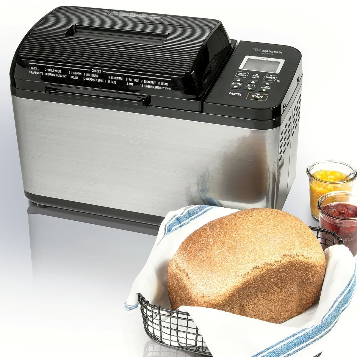 Zojirushi 2 lb automatic breadmaker