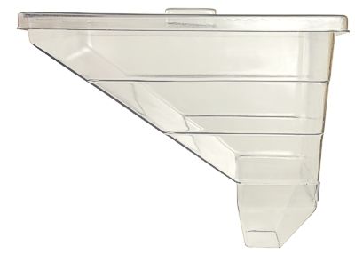 Bin/hopper and cover