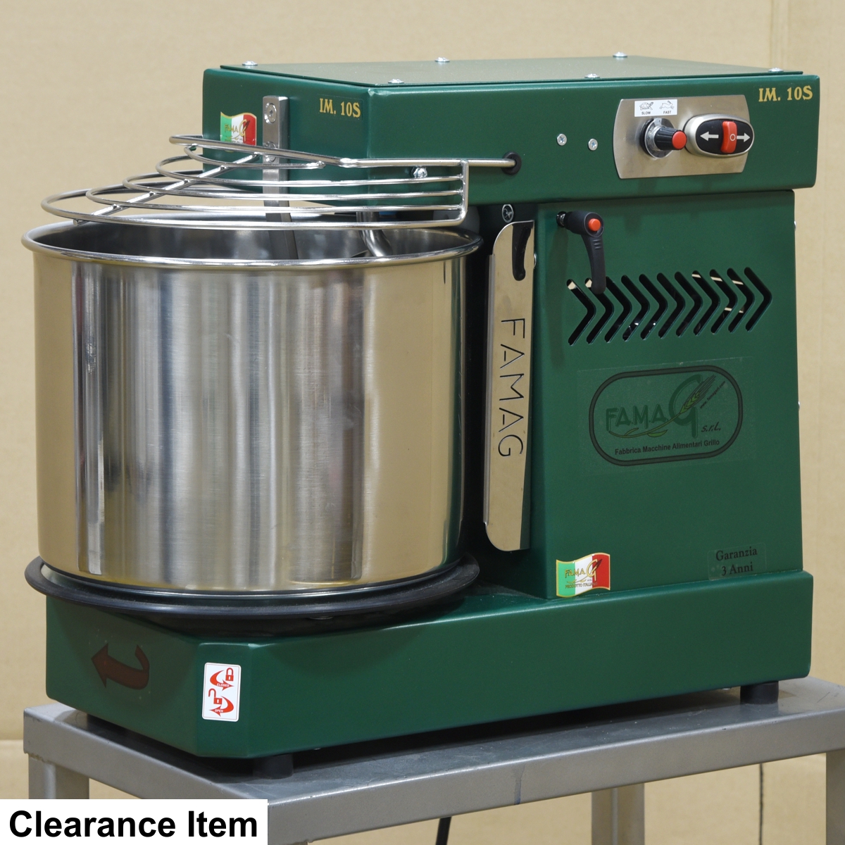 Clearance: Famag IM-10S Mixer, Forest Green 