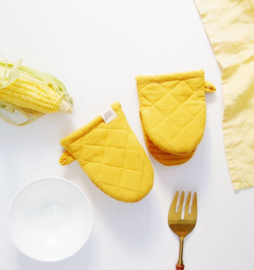 Monaco Oven Mitt, Mini, Ochre MM MON OCH