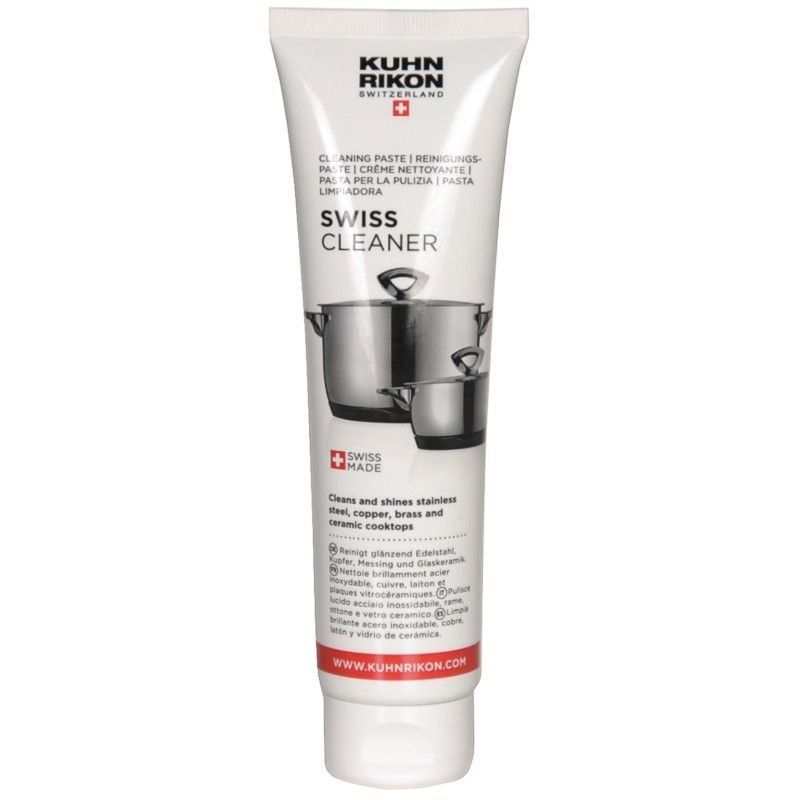 Cleaner and polisher for stainless steel, copper, brass and ceramic