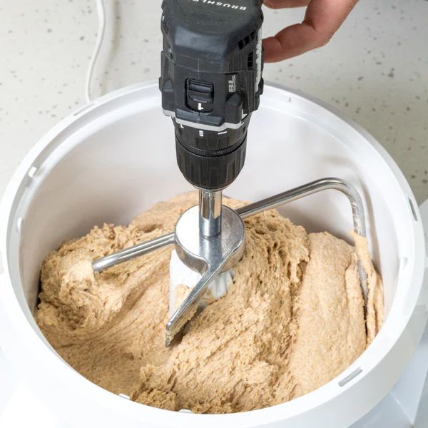 Powering Bosch mixer with drill
