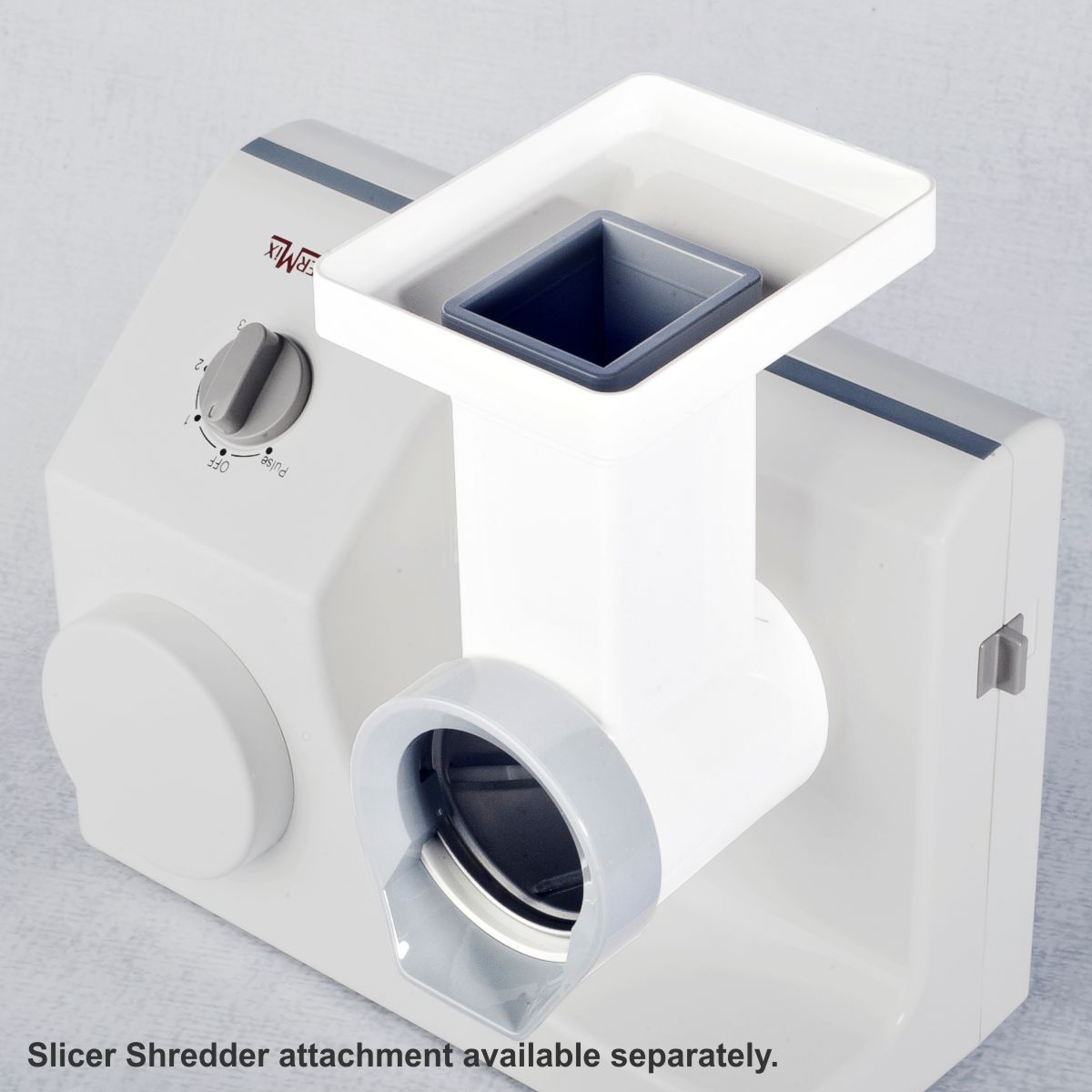 WonderMix slicer shredder head attachment