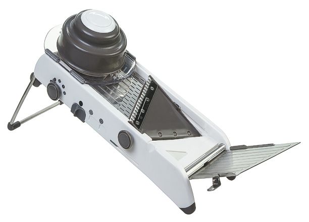 Mandoline for slicing vegetables and fruit
