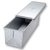 USA Pan Nonstick Pullman Loaf Pan & Cover, 13 Inch