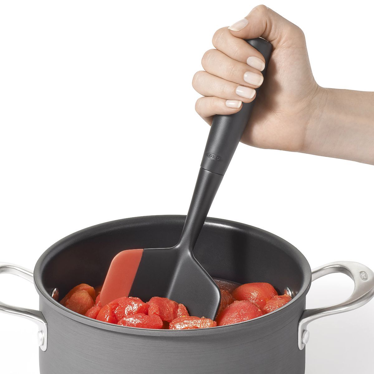 Silicone food chopper and turner