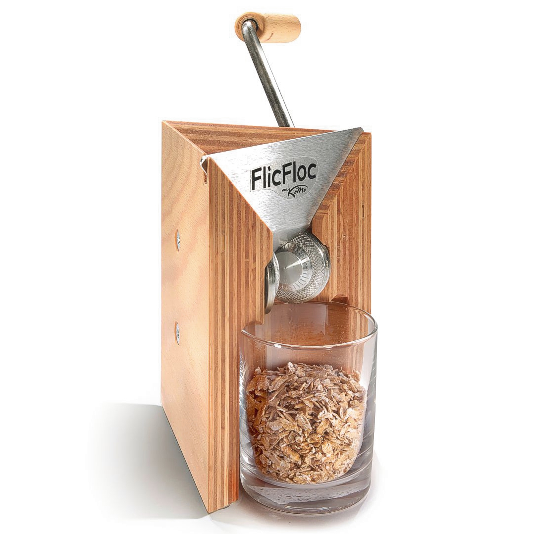 Oat flaker mill, grain flaker by KoMo