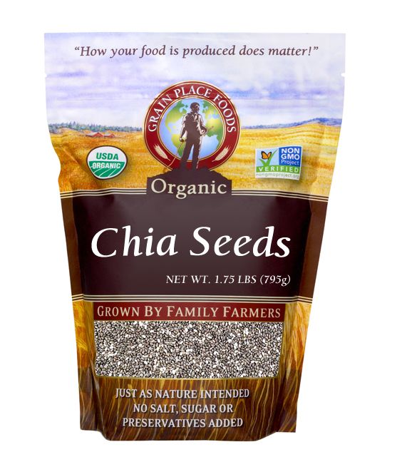 Chia Collection Buy organic chia seeds, organic, 1.75 lb. bag at PHG