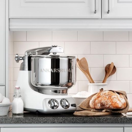 ankarsrum dough mixer gloss white 595 1