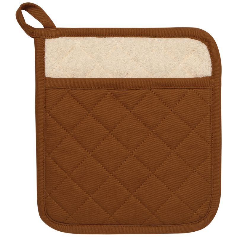Superior Pocket Potholder, Chestnut Brown