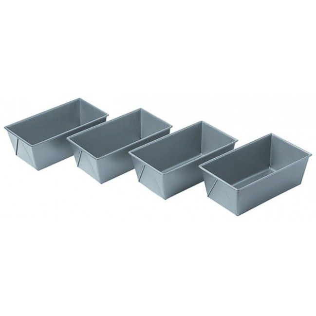 Nonstick mini loaf pans, set of 4