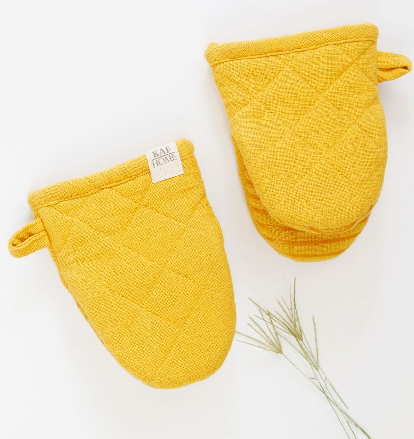 Monaco Oven Mitt, Mini, Ochre